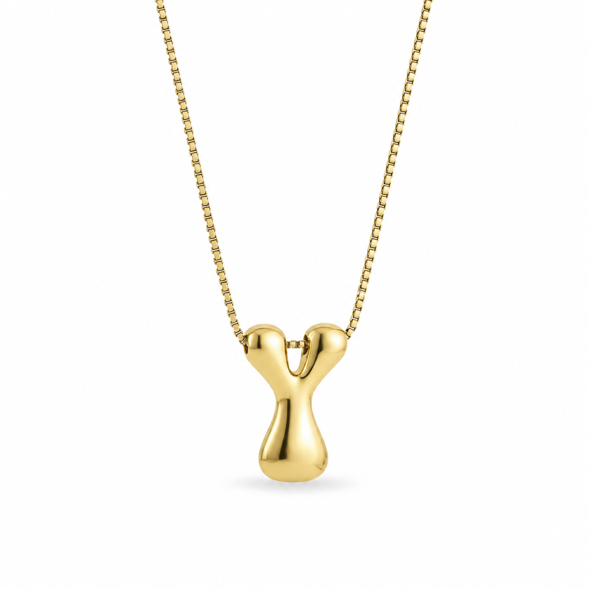 Letter Necklace - Gold