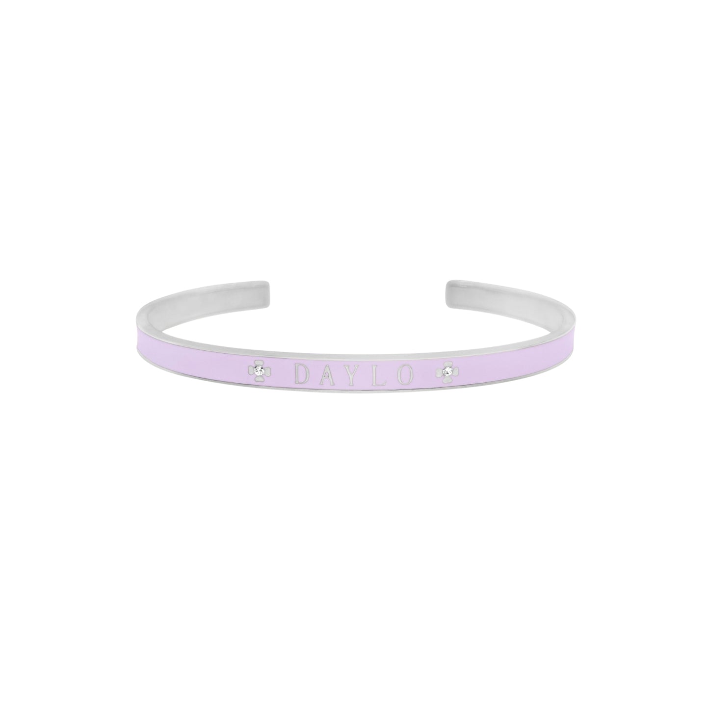 Armband - Silber/Lila