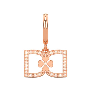 DD Creolen Diamant - Roségold