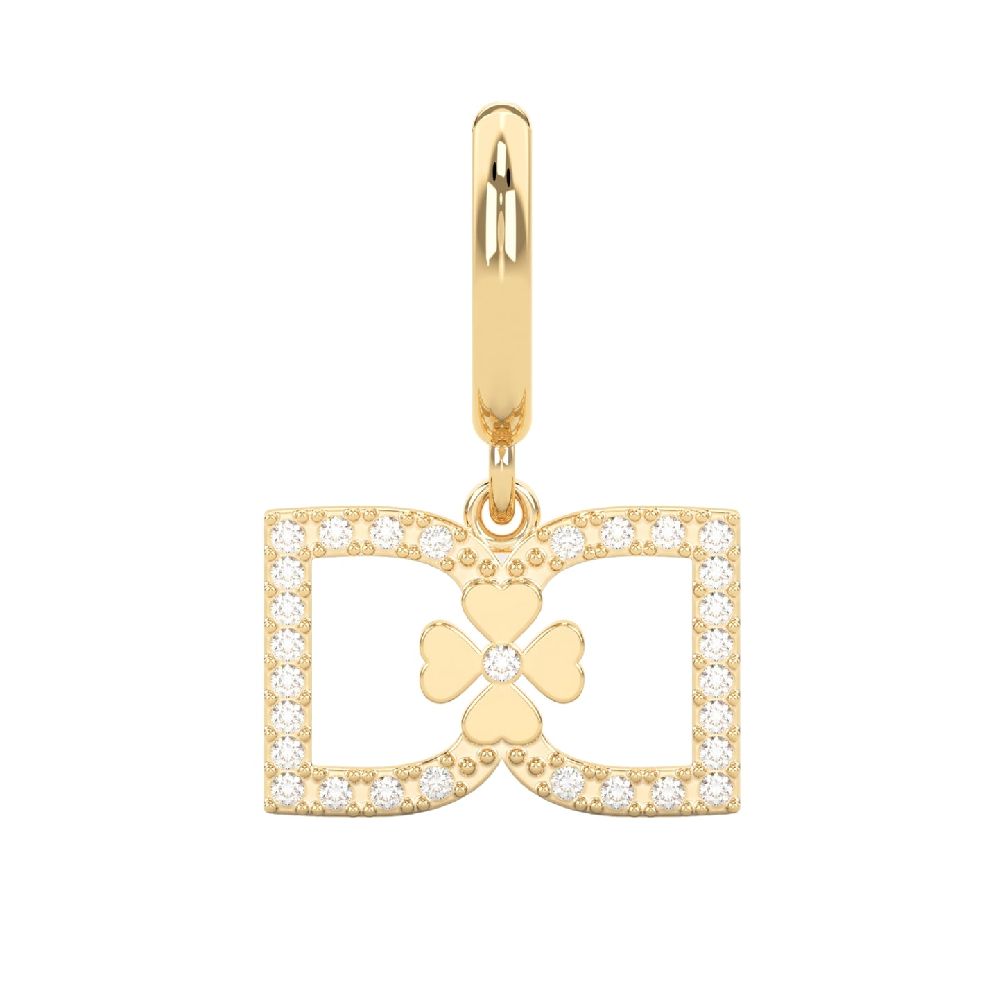 DD Creolen Diamant - Gold
