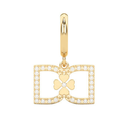DD Creolen Diamant - Gold