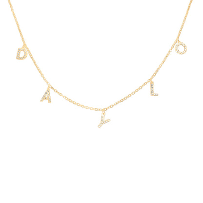 Diamond Necklace - Gold