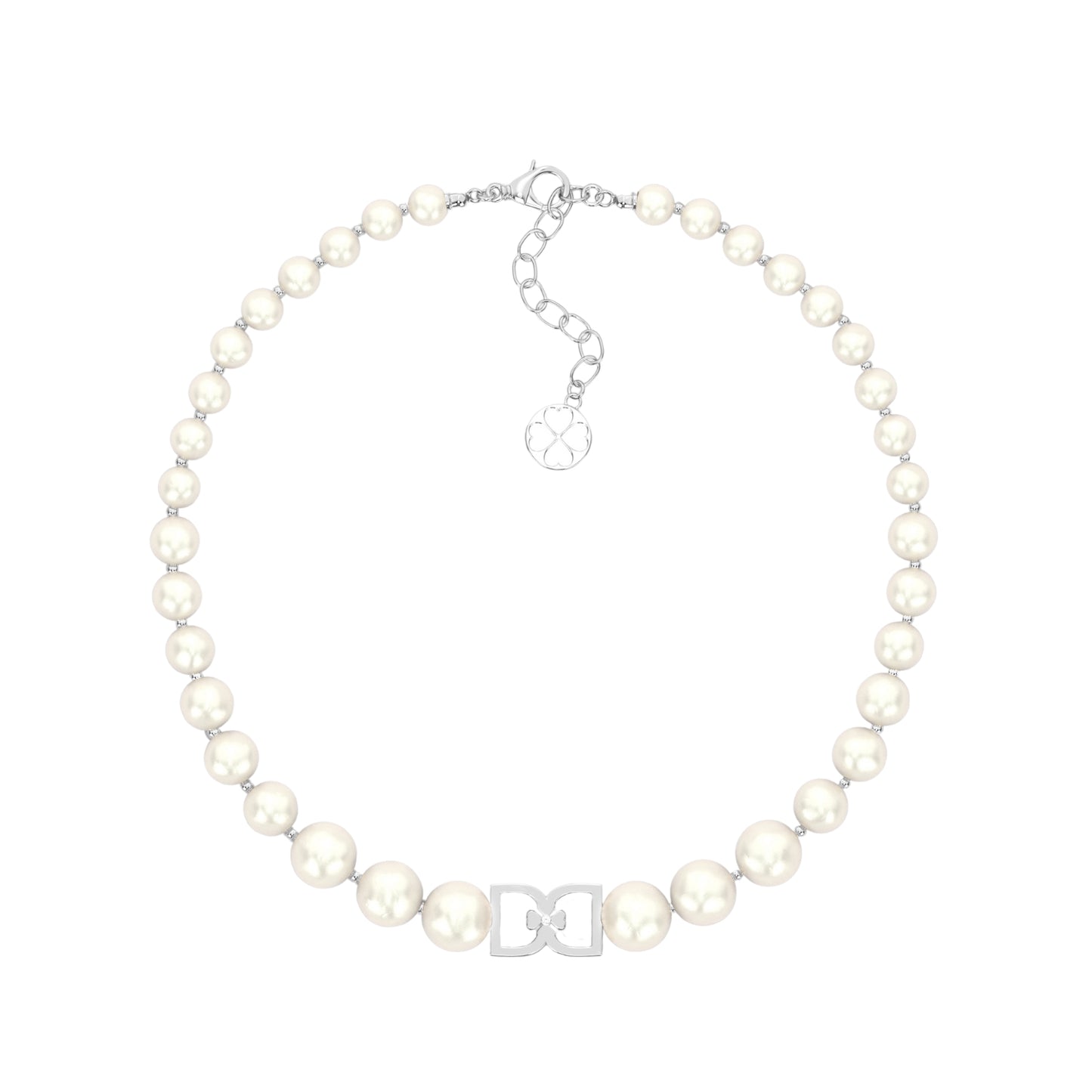 DD Parel Choker - Zilver