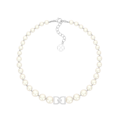 DD Parel Choker - Zilver