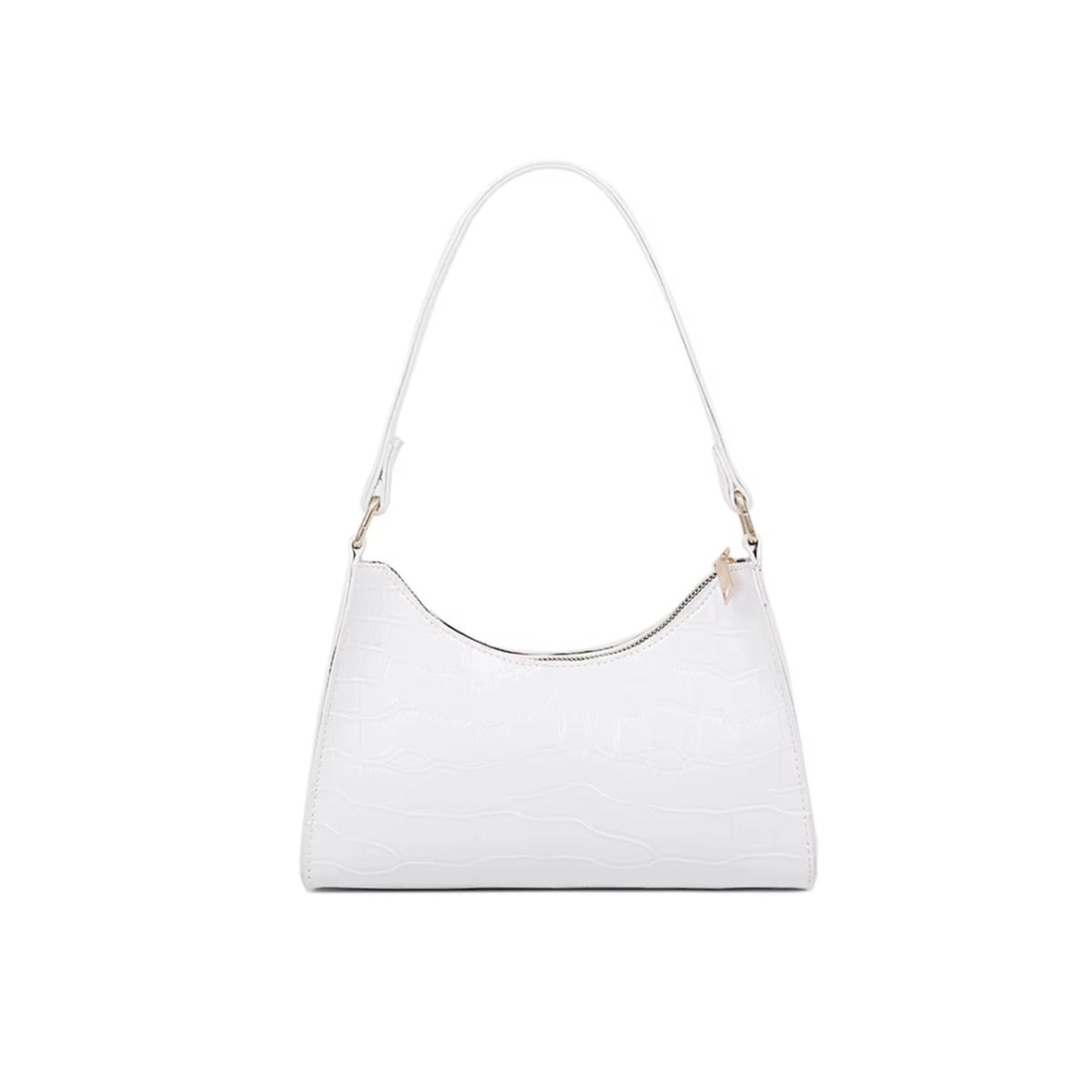 Nira Tasche - Weißes Leder