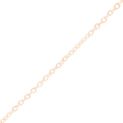Heart Necklace - Rose Gold/Purple