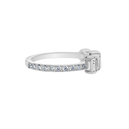 Klassischer Ring - Silber