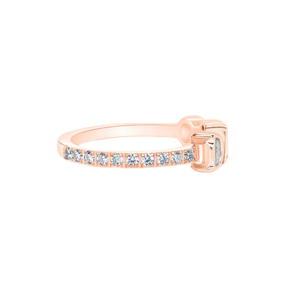 Klassischer Ring - Roségold