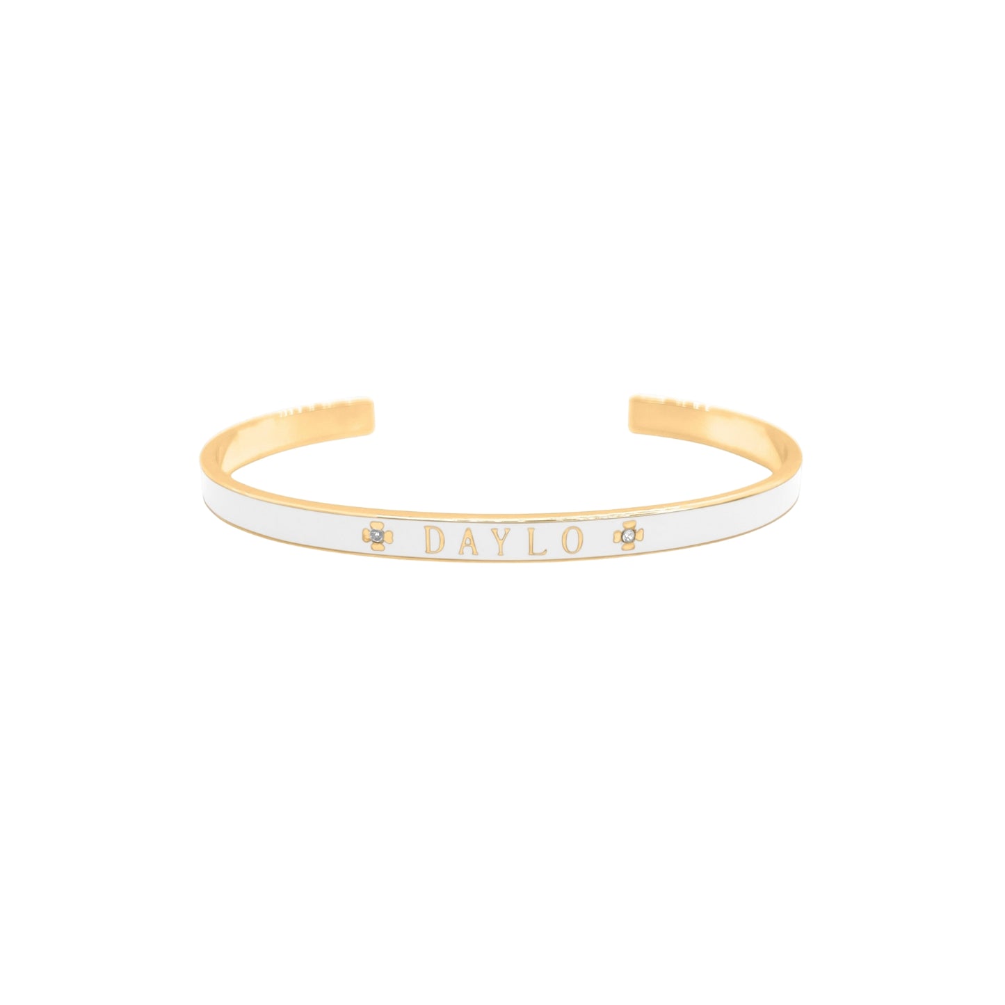 Armbånd - Guld/Hvid
