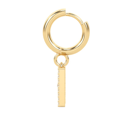 DD Creolen Diamant - Gold
