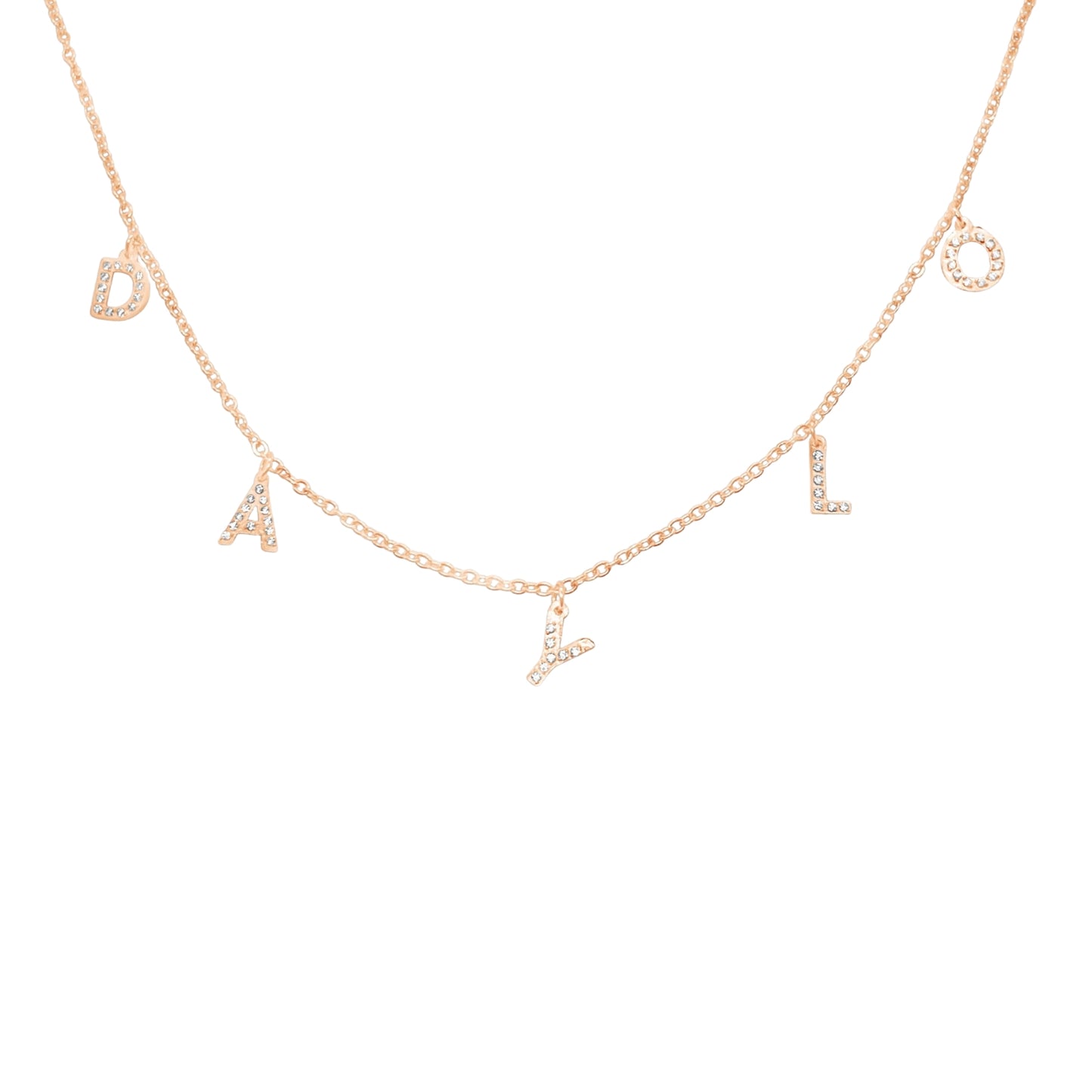 Diamant Halskette - Roségold