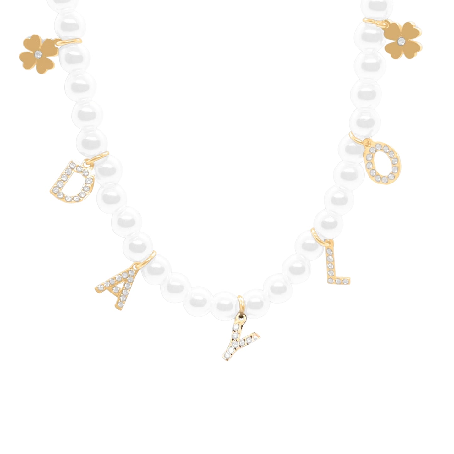 Perlenkette - Gold