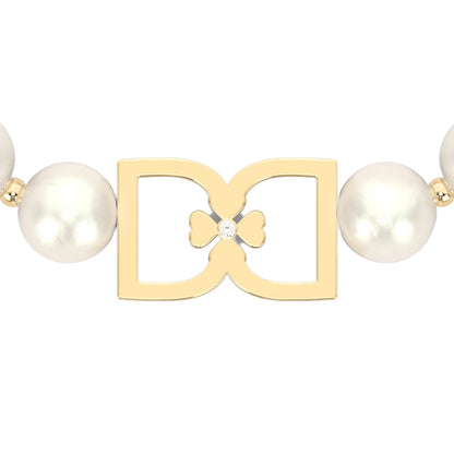 DD Perlenarmband - Gold