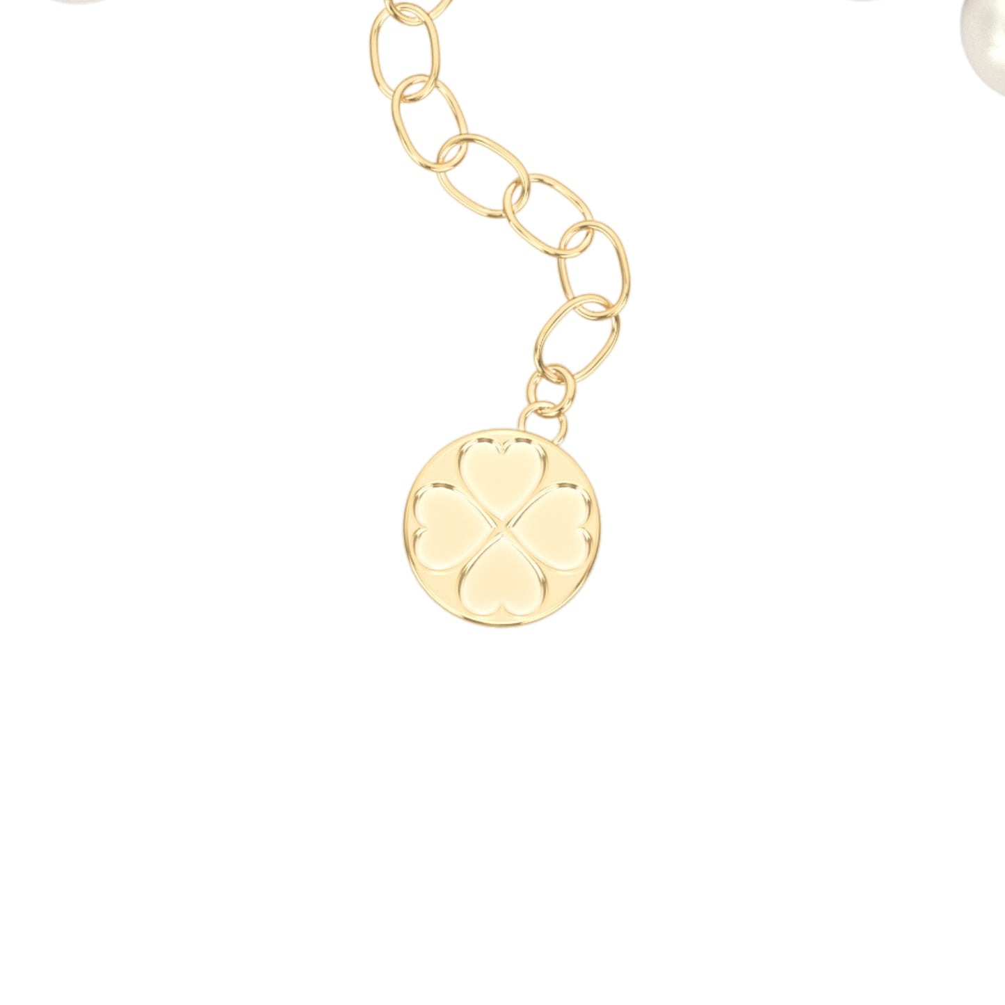 DD Perlenarmband - Gold