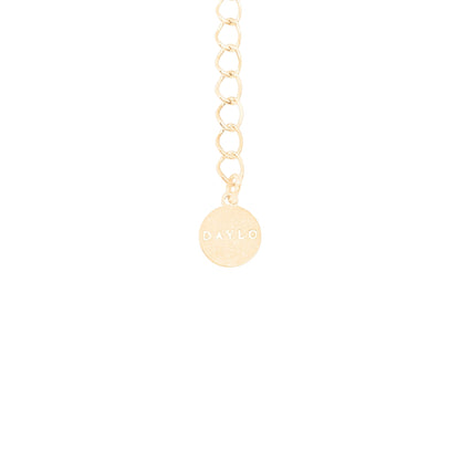Herz Halskette - Gold/Weiß