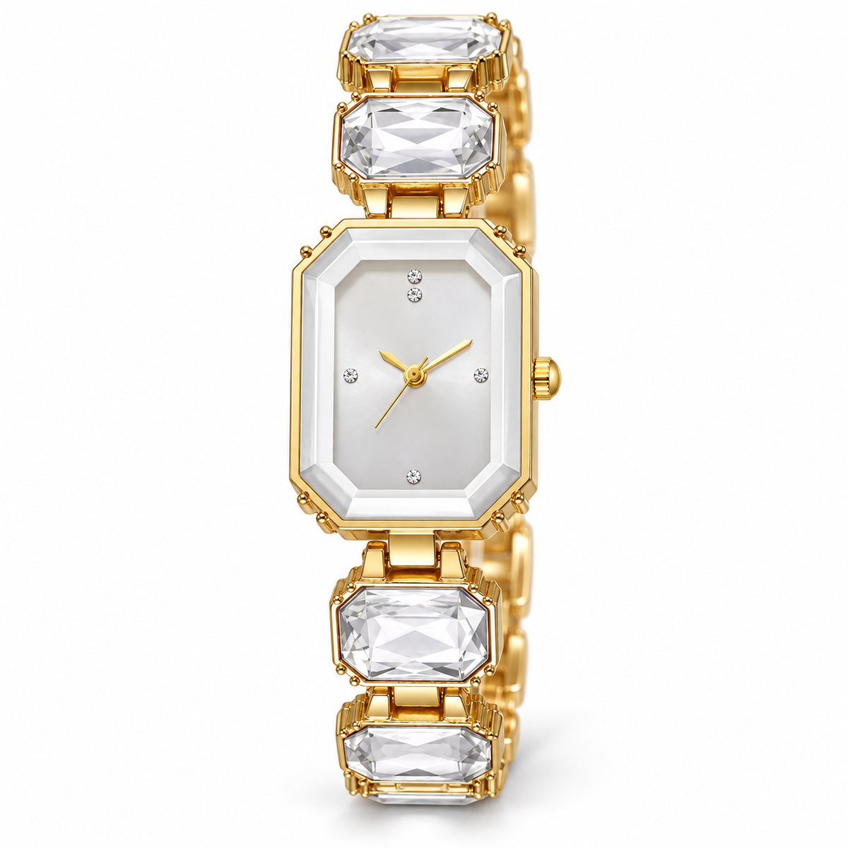 Antonia Watch - Gold / White