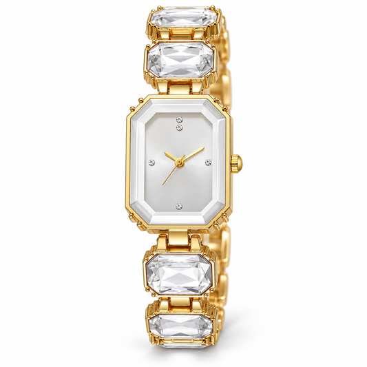 Antonia Watch - Gold / White