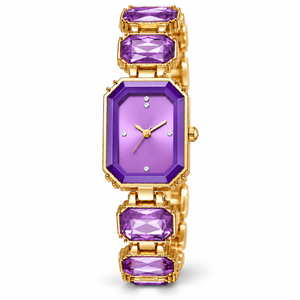 Antonia Watch - Gold / Purple