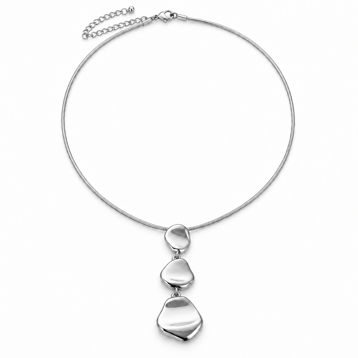 Malia Necklace – Silver