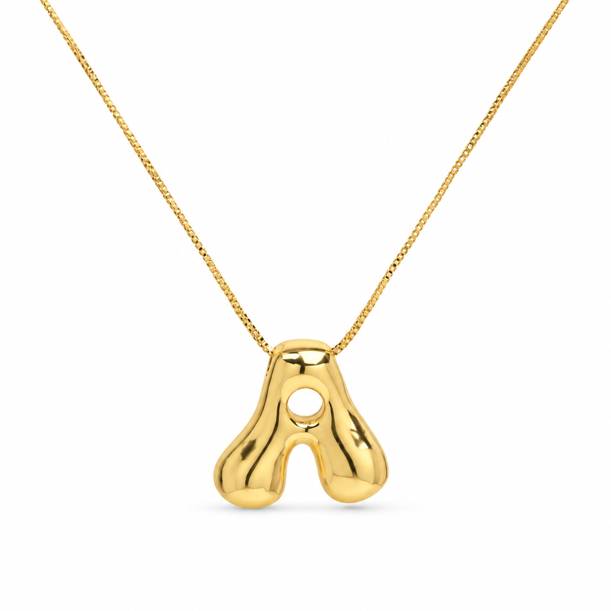 Letter Necklace - Gold