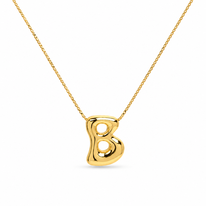 Letter Necklace - Gold
