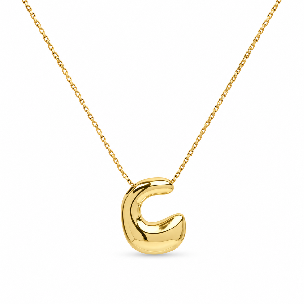 Letter Necklace - Gold