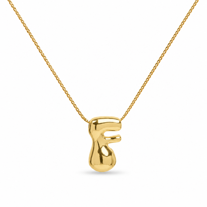Letter Necklace - Gold