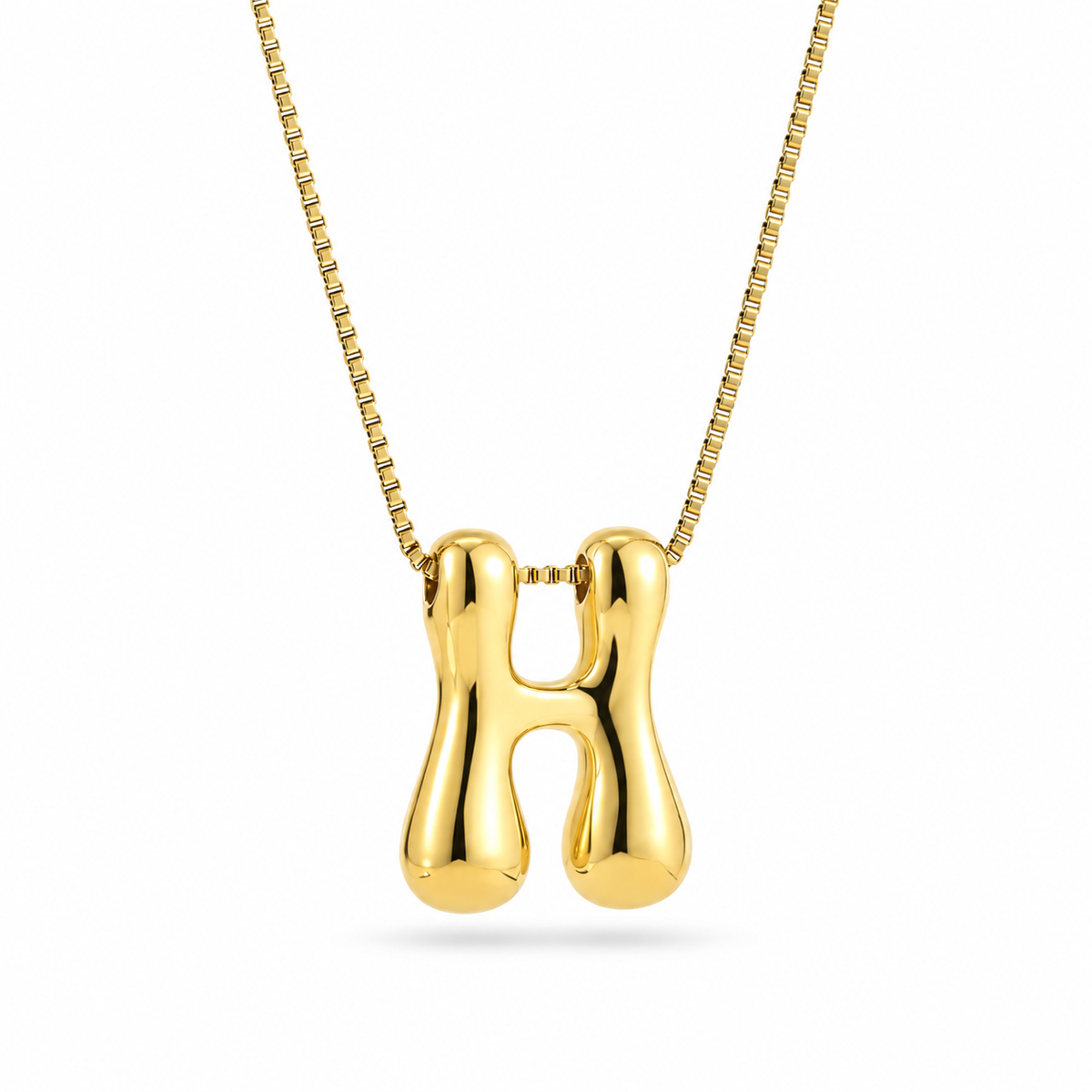 Letter Necklace - Gold