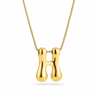 Letter Necklace - Gold