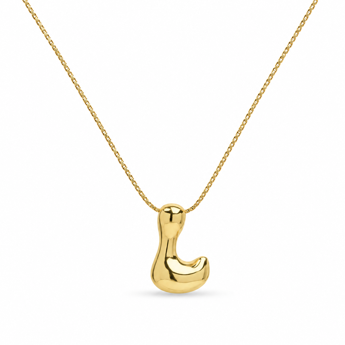 Letter Necklace - Gold