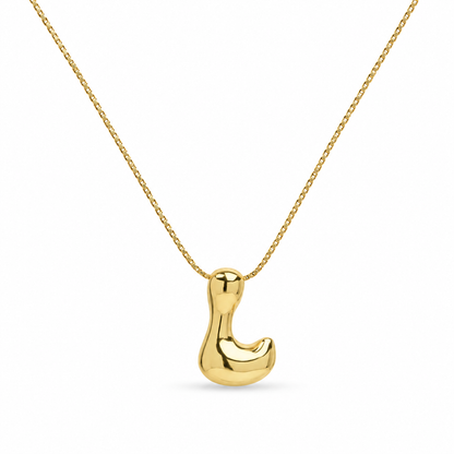 Letter Necklace - Gold