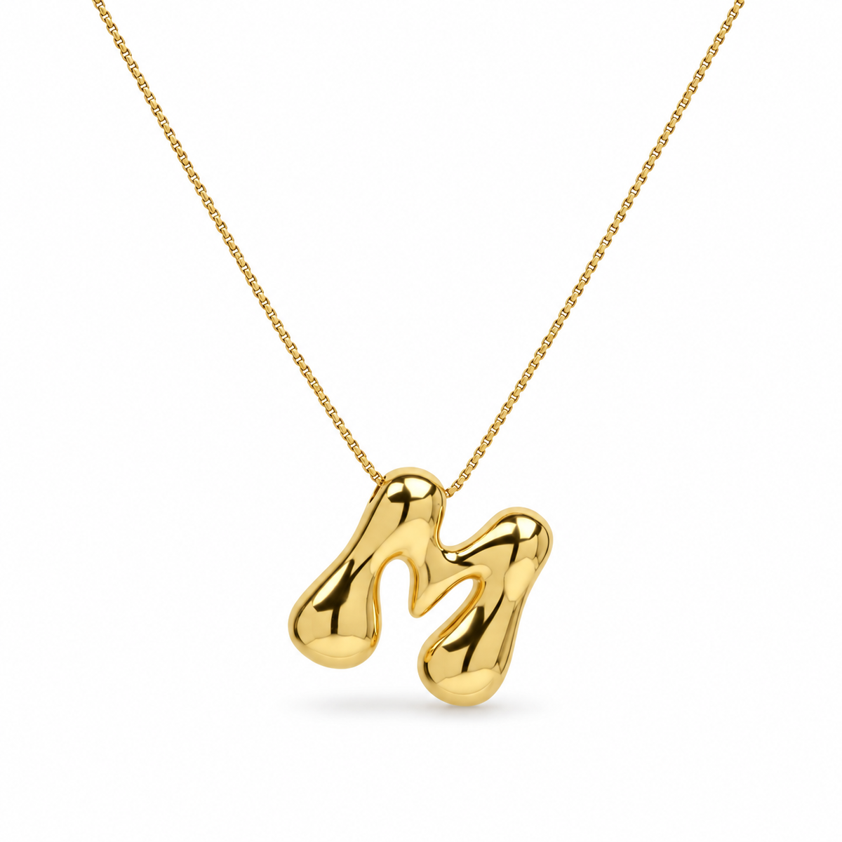 Letter Necklace - Gold
