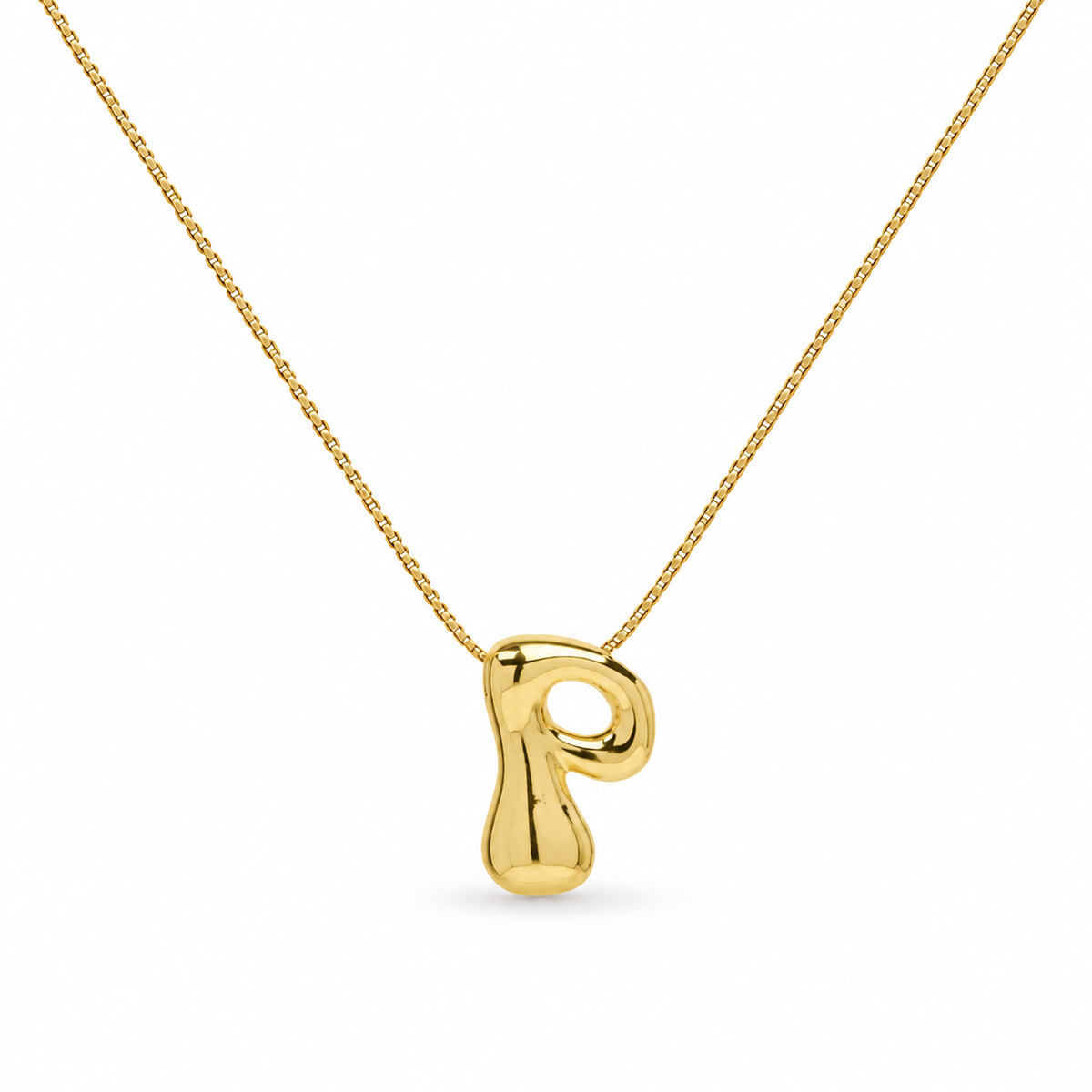 Letter Necklace - Gold