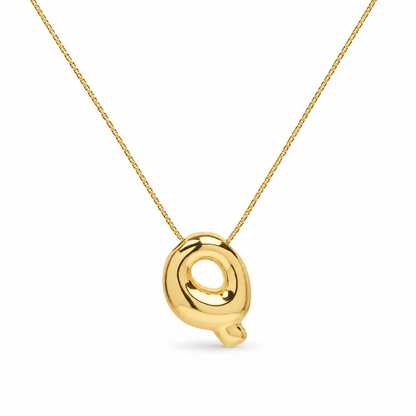 Letter Necklace - Gold