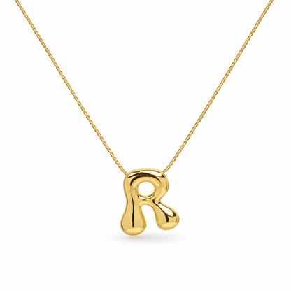 Letter Necklace - Gold