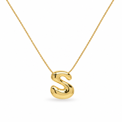 Letter Necklace - Gold