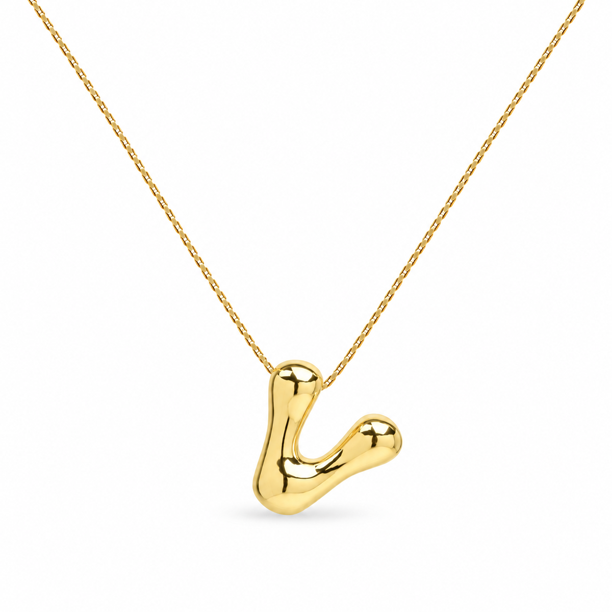 Letter Necklace - Gold