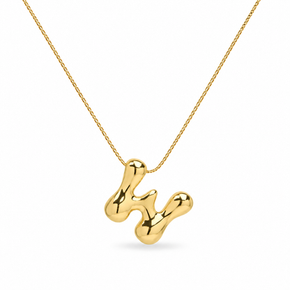 Letter Necklace - Gold