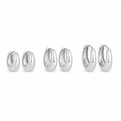 DAYLO Hoops Set - Silber