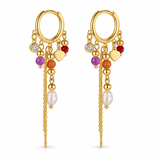 Ottilie Earrings - Gold