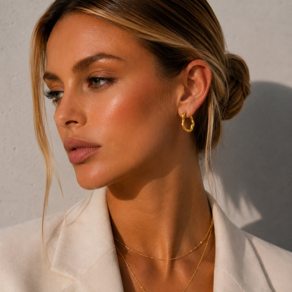 Elen Ohrringe - Gold