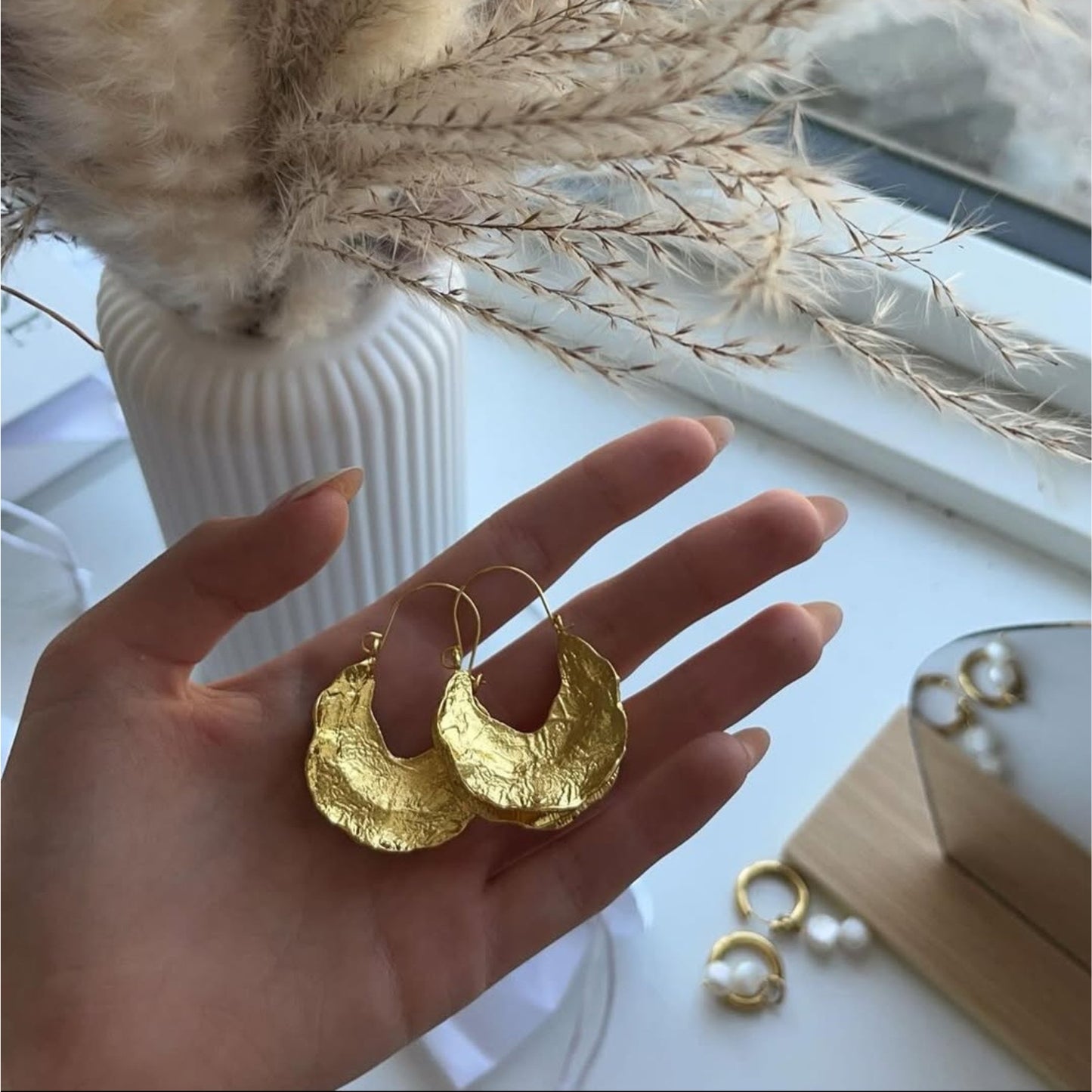 Elma Ohrringe - Gold