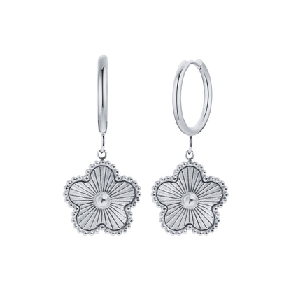 Evelia Bloom Creolen - Silber