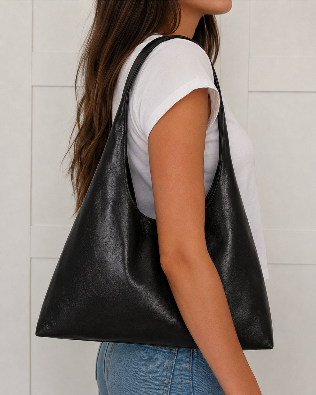 Nola Bag - Black Leather