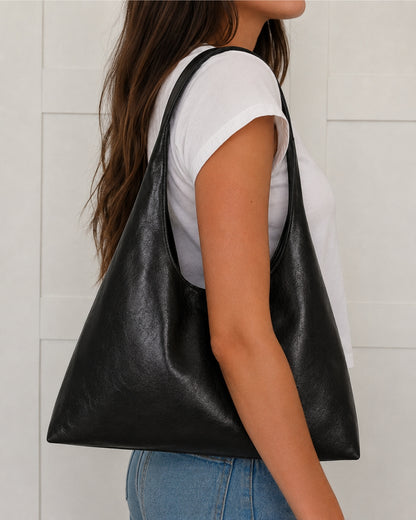Nola Bag - Black Leather