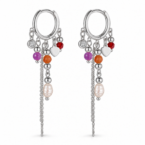 Ottilie Earrings - Silver