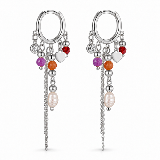 Ottilie Earrings - Silver