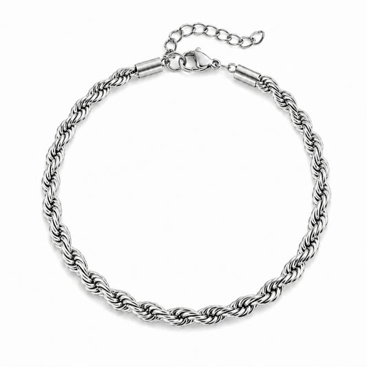 Rope Bracelet - Stainless Steel 4MM