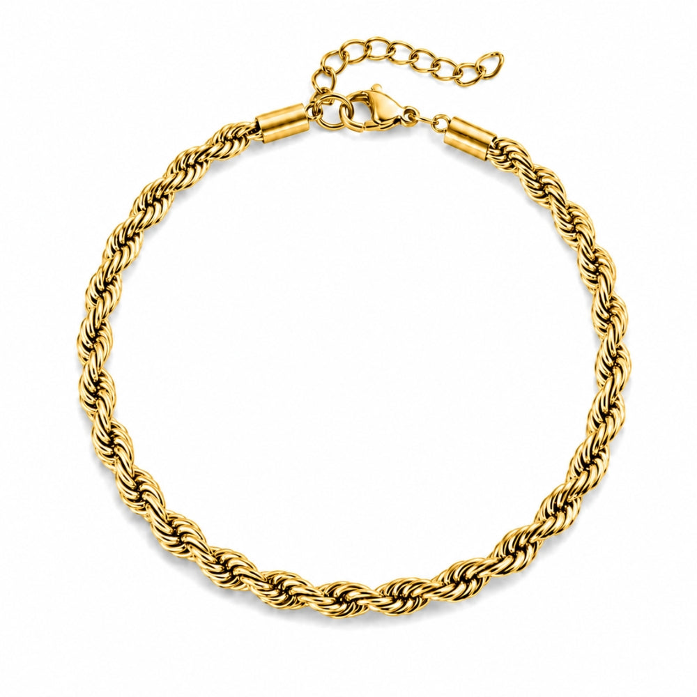 Rope Bracelet - Gold 4MM