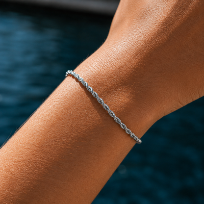Seil Armband - Edelstahl 3MM